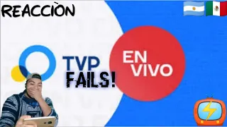 Reacción 🇲🇽 TV ARGENTINA FAILS 🇦🇷 |PRIMERA VEZ