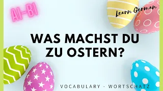 Was machst du zu Ostern? What are you doing for Easter? Wortschatz Vocabulary #learnGerman #shorts