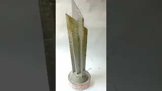 Make a Icc T20 world cup trophy