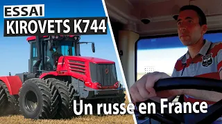 Unique : Un tracteur KIROVETS K744 en France