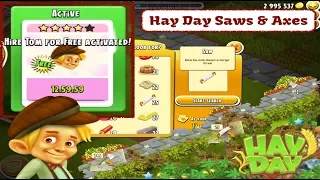 Hay Day - Saws And Axes - Ways to get them for your farm.