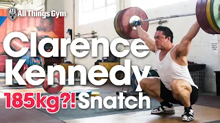 Clarence Kennedy 185kg?! Heavy Snatch Session (Thursday Part 1 of 2)