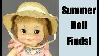 Summer Doll Finds - 1990s Madame Alexander, Shirley Temple, Disney Dolls, Belle Margie and More!