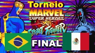 FINAL -TORNEIO  Marvel Super Heroes vs Street Fighter.