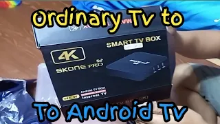 Lumang TV Gawin Nating Smart TV  |  Unboxing 4K SKONE Pro 5G + Tutorial  |  Android TV Box