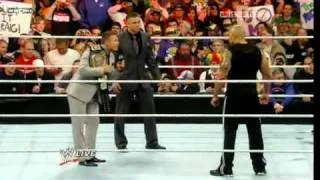 WWE Raw 3/28/11 - The Rock, John Cena Confrontation [The Miz Interrupts] - Part 2 of 2