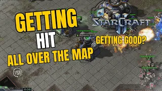 TANK DROP IN MY NATURAL! - Starcraft 2 - Getting Good - Silver League 1v1 Terran Vs Terran