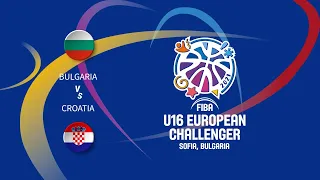 Bulgaria vs. Croatia | FIBA U16 Men's European Challenger