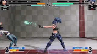 KOF15 ランクマッチ 1P側