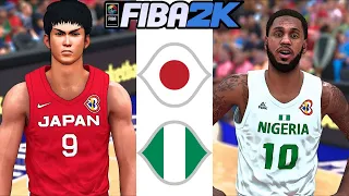 FIBA x Anime Basketball | Japan vs Nigeria | NBA 2K24 Gameplay