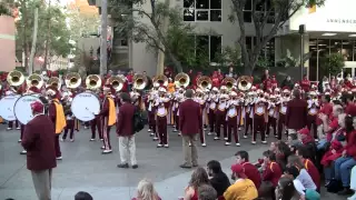 USC Band plays 'Brooklyn'