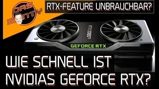 Wie schnell ist Nvidias GeForce RTX 2080/2070 2080Ti ? - Raytracing unbrauchbar? | DasMonty Deutsch