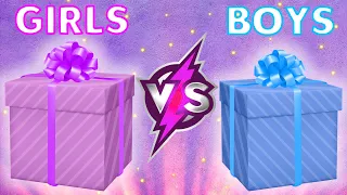 CHOOSE YOUR GIFT 💗 GIRLS VS BOYS 💙 / Escolha seu presente / Elige Tu Regalo