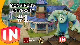 Disney Infinity 1.0: PLAYSET Monstruos University - Parte 1 II Español