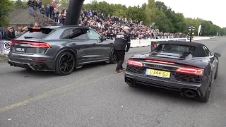 Audi R8 V10 Spyder Performance vs ABT Audi RSQ8-R Signature Edition