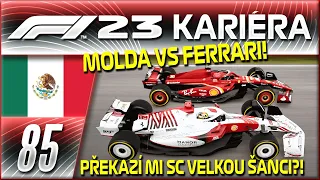 Molda VS Ferrari! Albonova Katastrofa a Pohřbí SC mé Šance? #85 | F1 23 My Team | CZ Let's Play