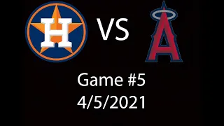 Astros VS Angels Condensed Game Highlights 4/5/21