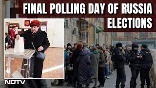 Russia Election 2024 | Final Day Of Voting In Russian Presidential Elections