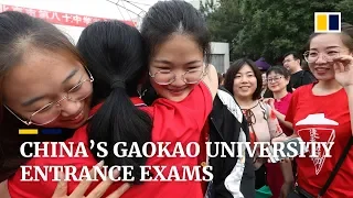 Chinese students in nervous wait for results of ‘make or break’ gaokao university entrance exams