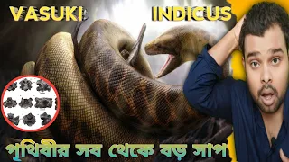 বিশ্বের বৃহত্তম সাপ এখন ভারতে l World Biggest Snake VASUKI INDICUS #snake