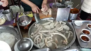 台灣著名小吃 ~ 粉豬肺 & 擔仔麵, 梅山 嘉義縣  Taiwan Street Food ~ Meishan pork lung & Danzai noodles, Meishan Chiayi