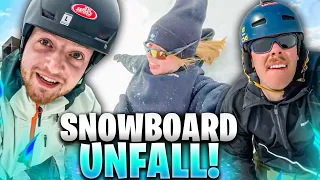 😂🤯1 mal Snowboard nach 10 Jahren mit @Aditotoro, @fibii & MEINEM Bruder! IT goes WYLD!