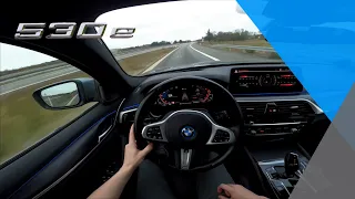 POV: DRIVING | ACCELERATION | HIGHWAY (2022 BMW G31 530e)