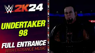 UNDERTAKER 98 WWE 2K24 ENTRANCE - #WWE2K24 UNDERTAKER 98 ENTRANCE