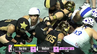 WFTDA Roller Derby - Division 1, Seattle  - Game 13 - Mad Rollin' Dolls vs. Bay Area Derby