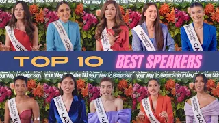 Top 10 Best Speakers | Miss Universe Philippines 2024 #missuniversephilippines #missuniverse #muph