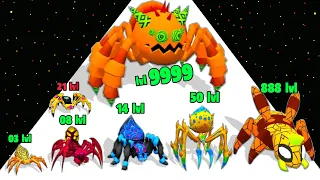 Insect Evolution Spider Runner - Level Up Insect And Spider Max Level (New Update)