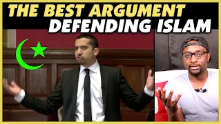 Mehdi Hasan | Islam Is A Peaceful Religion | Oxford Union - REACTION