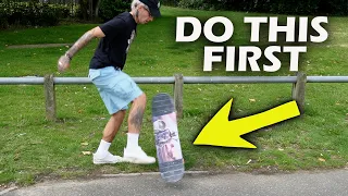 How to safely master the No comply shuvit #skatetutorials