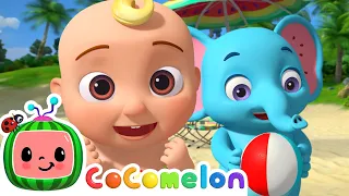 Day at the Beach 🏖️ | CoComelon Animal Time | Animals for Kids