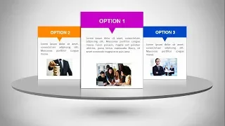 Create 3 Step Rectangular infographic / PowerPoint Presentation / Graphic Design/ Free Animated PPT