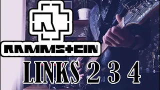Rammstein - Links 2 3 4 (RUS guitar cover/Кавер на русском/Кавер на гитаре)