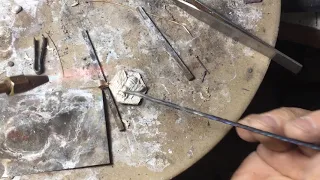 How to solder a bail on a pendant