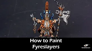 How to Paint Fyreslayers