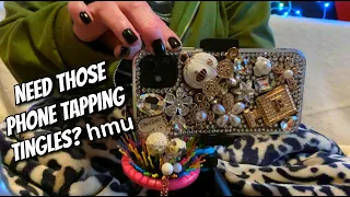 ASMR 😵‍💫Phone & Camera Tapping + Scratching🐛Camera Contact🥊Multiple Phone Cases✨Lofi Tingles✨