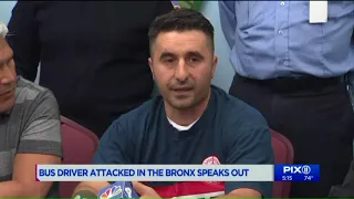 Bus driver attacked in the Bronx speaks out, calls for safety improvements