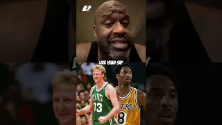 Shaquille O'Neal Has Kobe Over Larry Bird All-Time 🏀