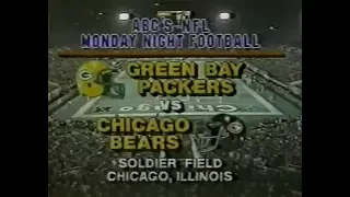 1985-10-21 Green Bay Packers vs Chicago Bears