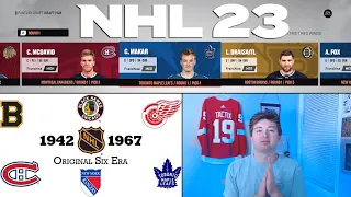 6 TEAM FANTASY DRAFT CHALLENGE! NHL 23