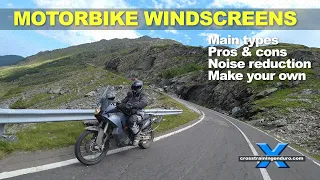 How to choose the best windscreen for adventure bikes︱Cross Training Adventure