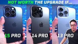 iPhone 15 Pro Review vs 14 Pro vs 13 Pro - Not worth the upgrade if... 🤔