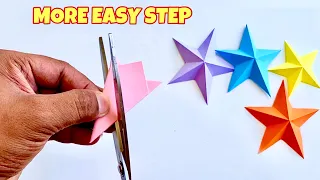 How to Make a Paper Star Easy Step- by-step