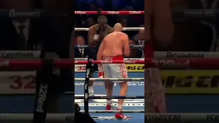 Tyson Fury vs Dillian Whyte fight💪 #shorts