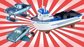 Cars 2 Crabby Boat Finn McMissile Disney Pixar Action Agents Quick Changers Hydro Finn McMissile