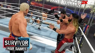WWE 2K23: Men's War Games match | Survivor Series 2023 Prediction Highlights
