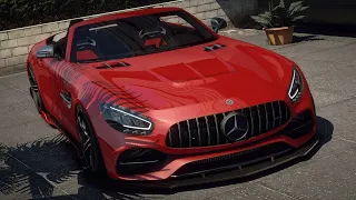 Моды GTA 5:Mercedes Benz AMG GT.Как установить машину в GTA 5.